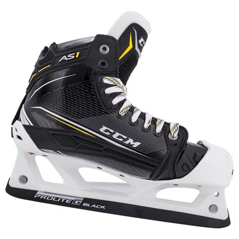 ccm hockey goalie skates|More.